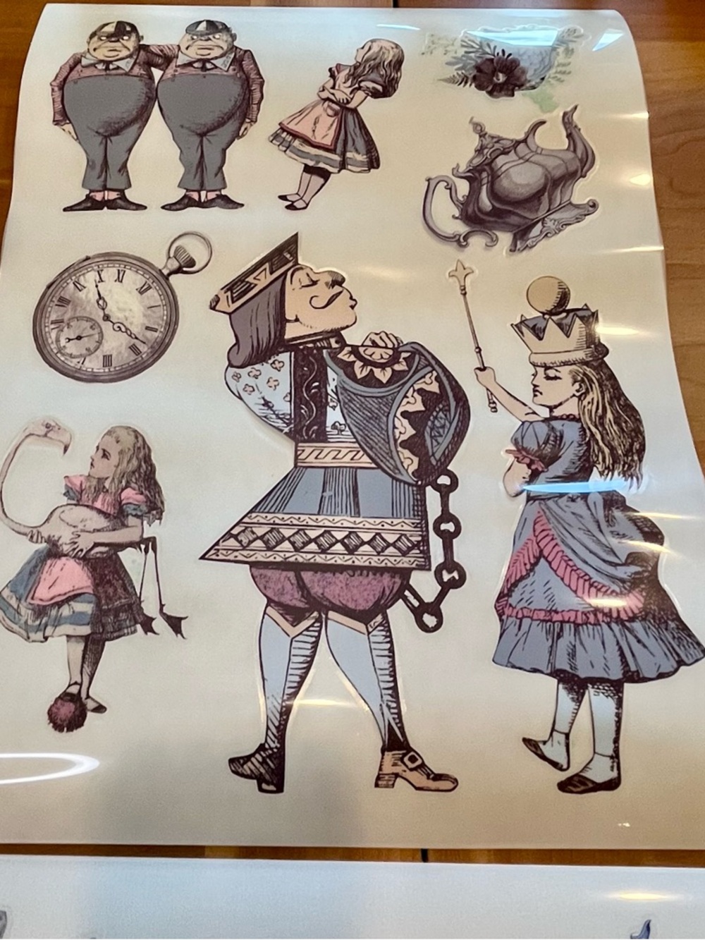 Dixie Belle Belles & Whistles Alice in Wonderland Transfer Part 1 Bundle - Picture 6 of 13